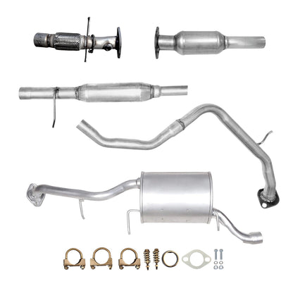 Mazda 5 2.5L (2012-2015) Flex Pipe, Catalytic Converter, Resonator & Muffler