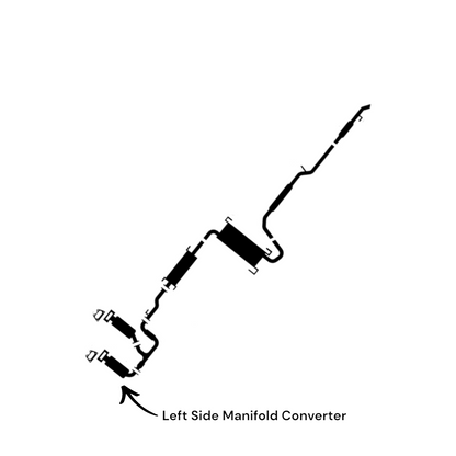 RAM ProMaster 2500 3.6L (2014-2021) Left Side Manifold Converter
