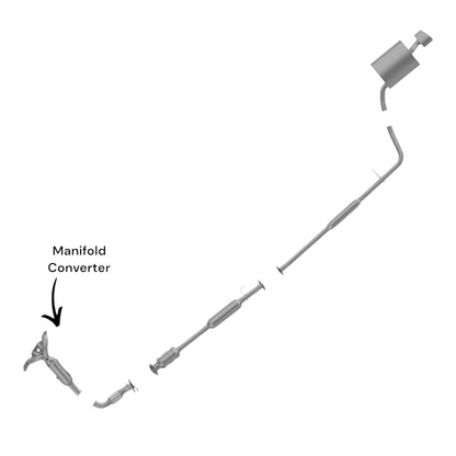 Hyundai Sonata 2.4L (2015-2019) (Non-Hybrid) (ULEV) Manifold Converter