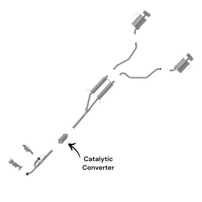 Acura MDX 3.7L (2010-2013) Catalytic Converter