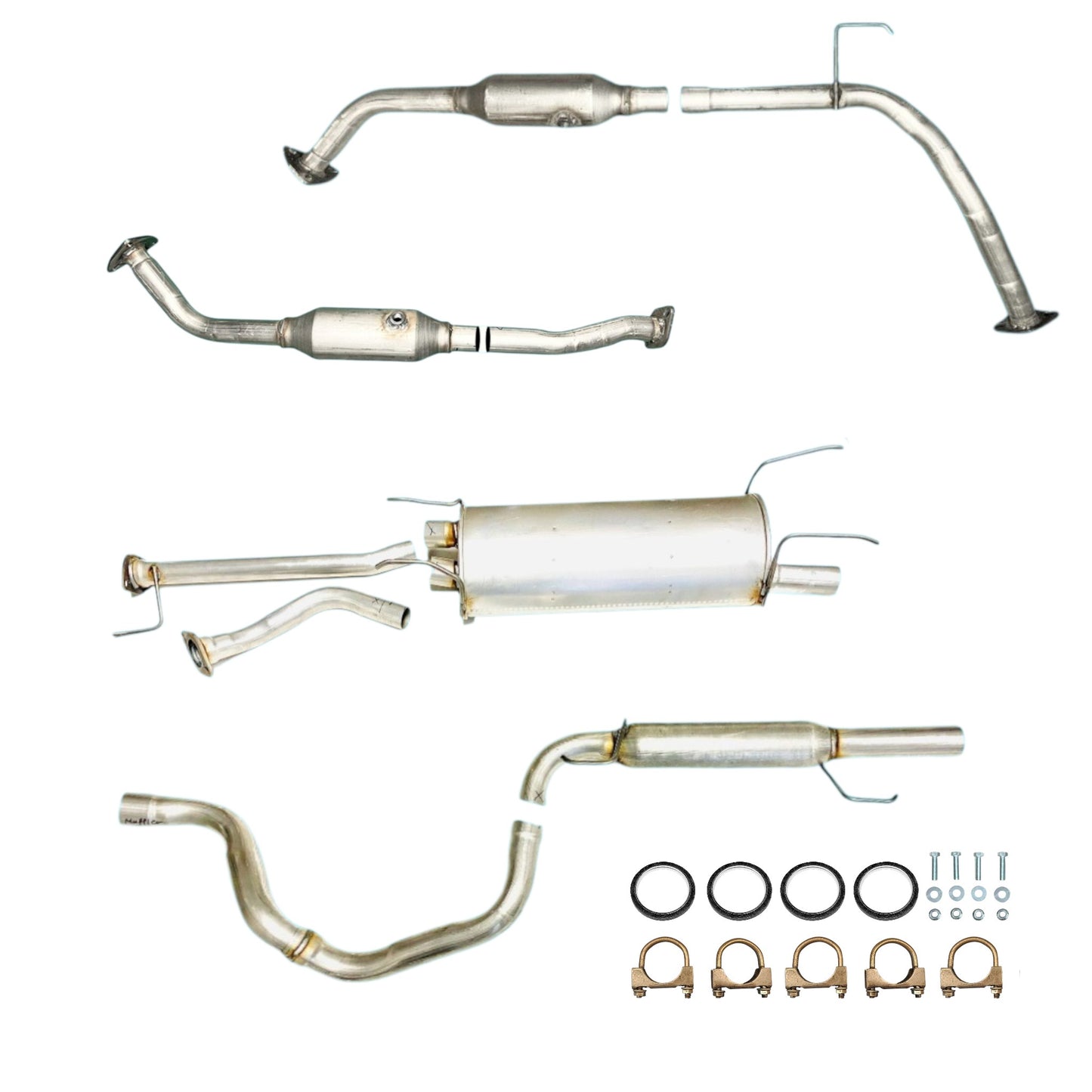 Toyota Sequoia 4.7L (2005-2007) Catalytic Converters, Muffler and Resonator