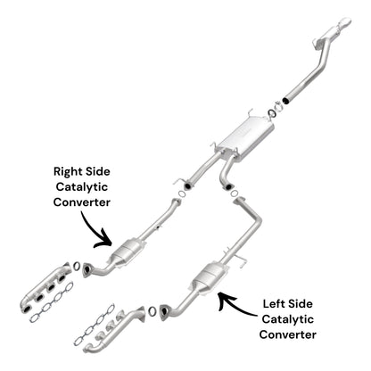 Toyota Sequoia 4.7L (2005-2007) Right & Left Side Catalytic Converters