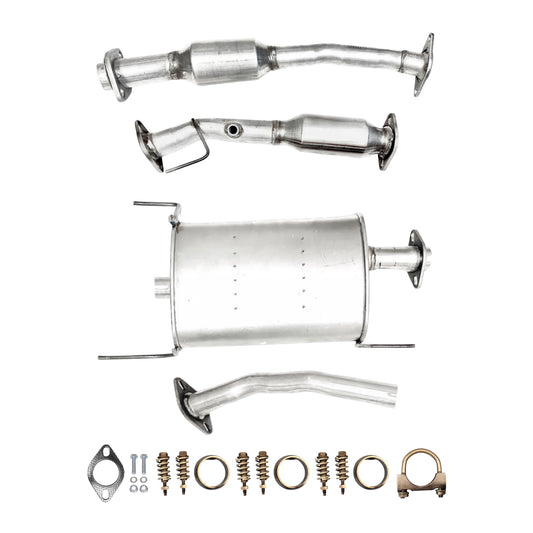 Chevrolet City Express 2.0L (2015-2018) Front & Rear Catalytic Converters With Muffler