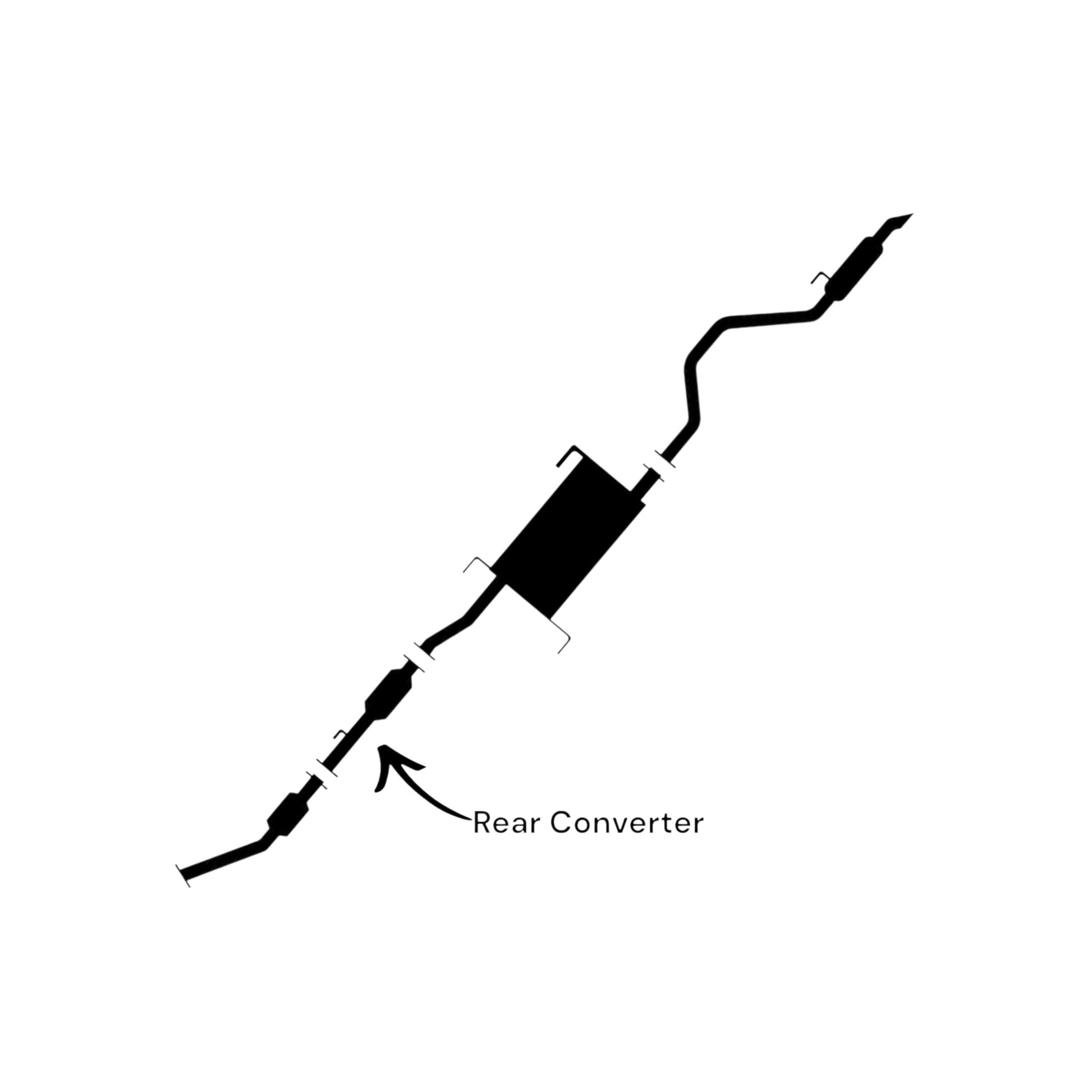 Chevrolet City Express 2.0L (2015-2018) Rear Catalytic Converter