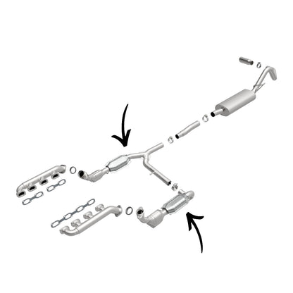 Convertisseur catalytique pour Ford F-150 5.4L 2004-2006 (uniquement pour les normes d'émissions californiennes)
