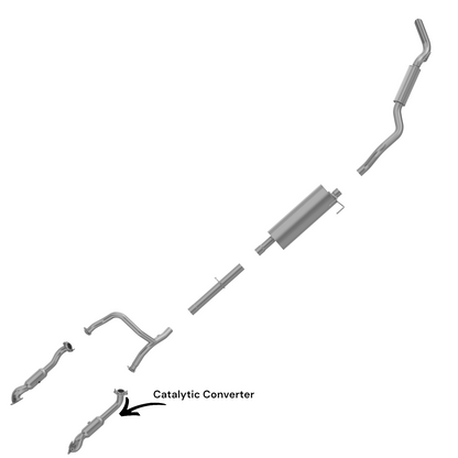 Ram 1500 3.6L (2019-2022) Left Side Catalytic Converter 