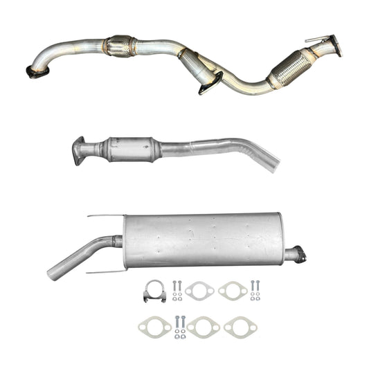 Hyundai Santa Fe 3.3L (2013-2018) (AWD) Flex Y Pipe, Catalytic Converter and Middle Muffler