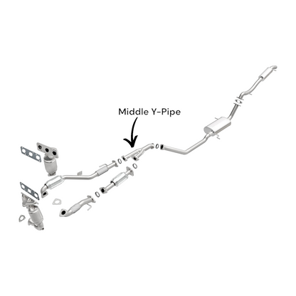 Mazda MPV 3.0L (2002-2006) V6 Middle Y-Pipe