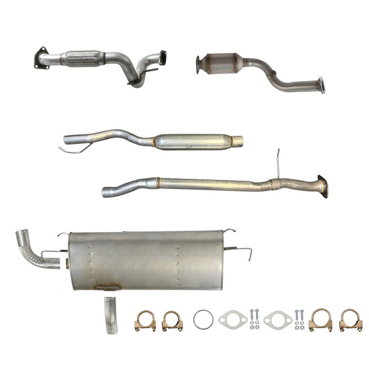 Nissan Rogue 2.5L (2014-2019) Flex Pipe, Catalytic Converter, Resonator and Muffler