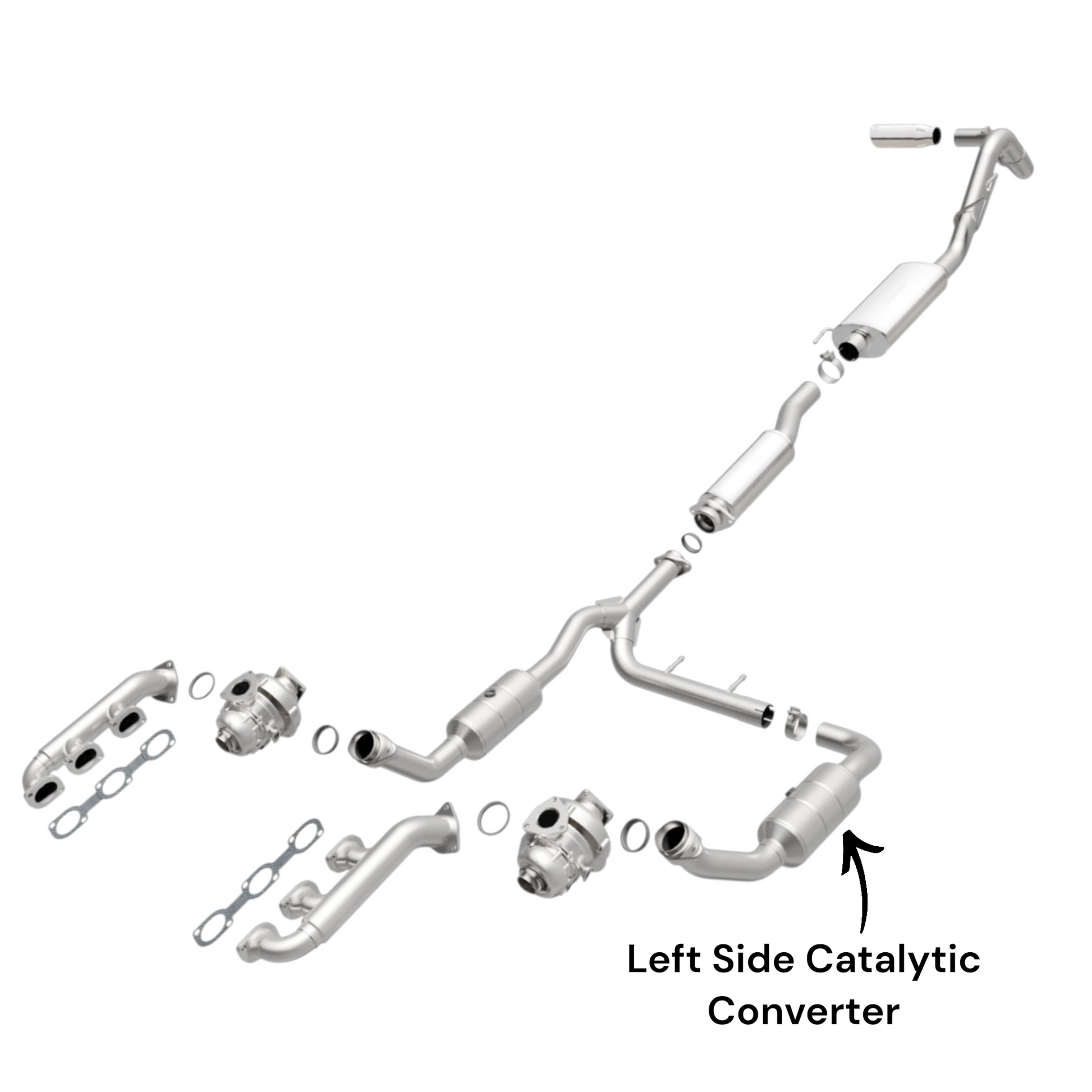 Ford F-150 2.7L (2015-2020) (Turbocharged) Left Side Catalytic Converter