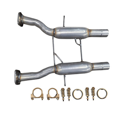 Jeep Grand Cherokee 5.7L (2011-2017) Middle Resonators with Dual Exhaust System