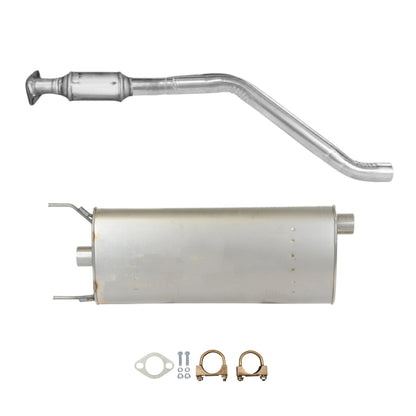 Hyundai Santa Fe Sport 2.0L (2013-2016) (Turbo) Catalytic Converter and Middle Muffler without Axel Pipe