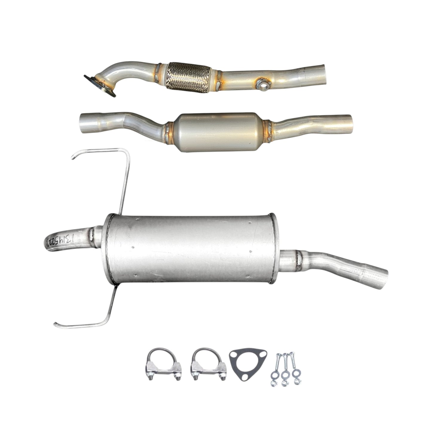 Saturn Astra 1.8L 2-Door Coupe XR 2008-2009 Converter with Flex pipe and Muffler