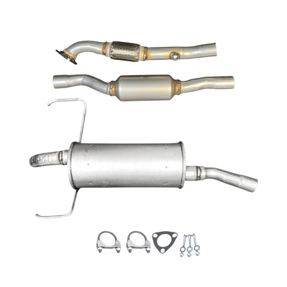 Saturn Astra 1.8L 2-Door Coupe XR 2008-2009 Converter with Flex pipe and Muffler