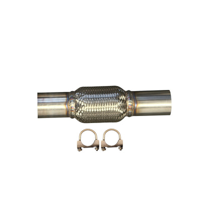 Universal Flex Pipe- Overall length 10" and 2.0" Inside Diameter