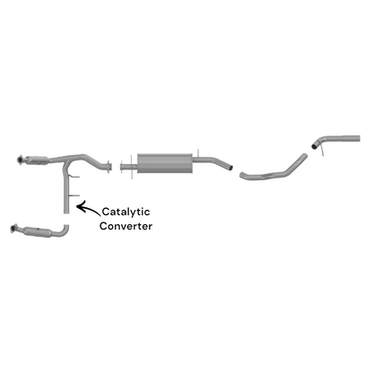 Convertisseur catalytique pour Ford Expedition 5.4L 2007-2014 (uniquement pour les normes d'émissions californiennes)