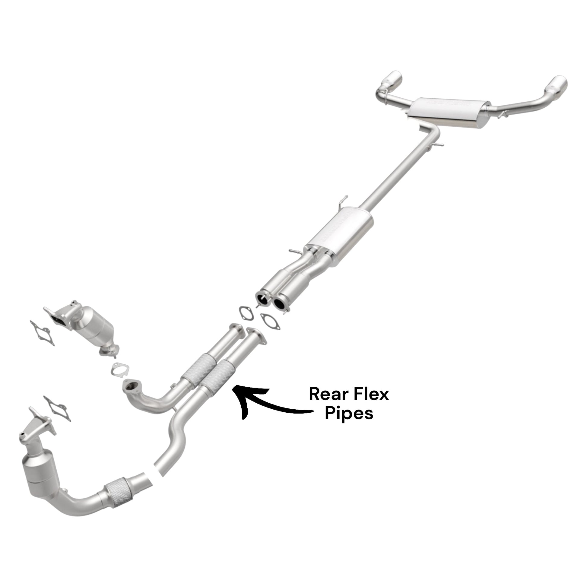 Cadillac SRX 3.6L (2012-2016) Rear Flex Pipes