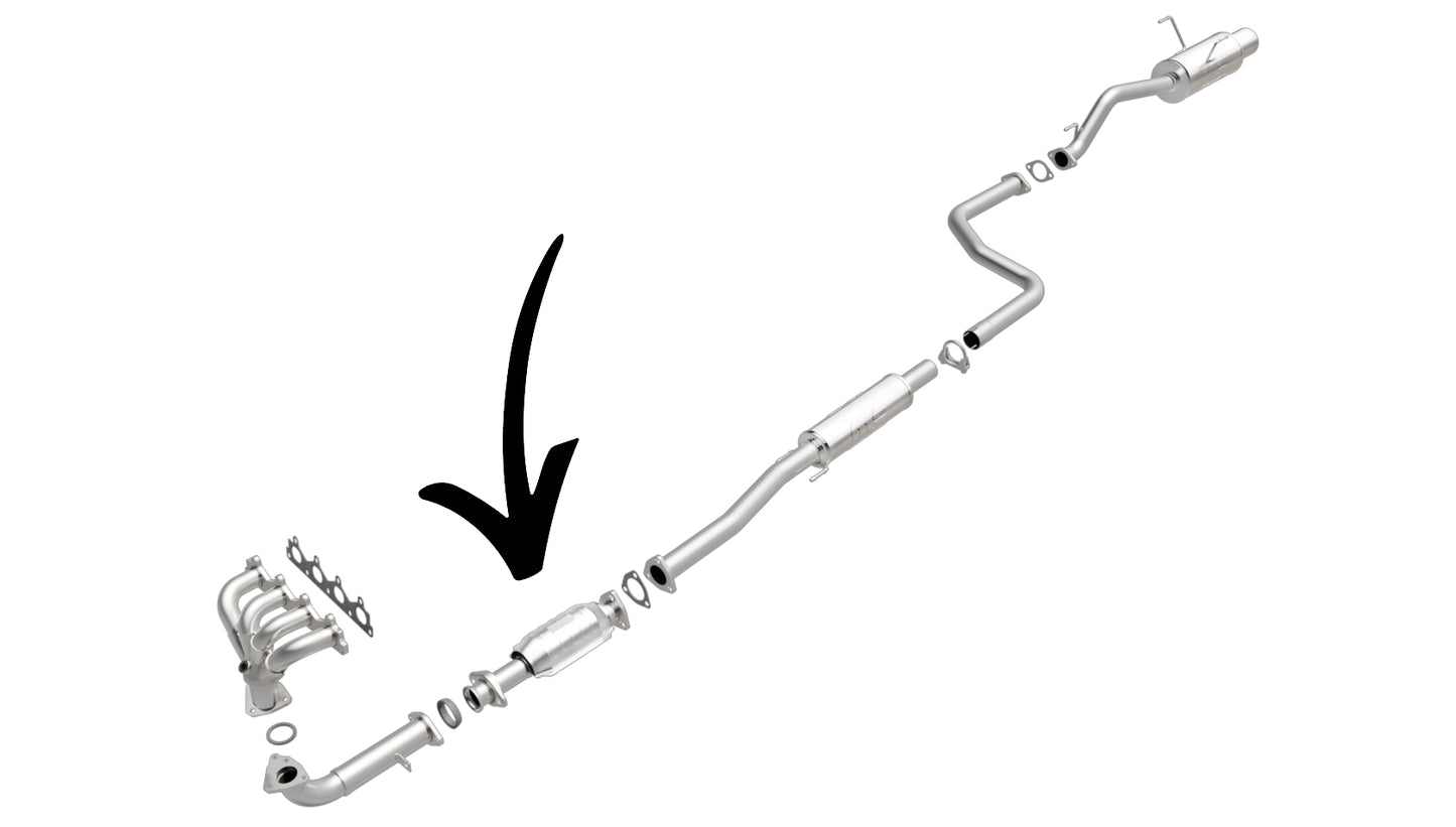 Honda Civic Del Sol 1.5L & 1.6L  (1993-1995) V4 Catalytic Converter