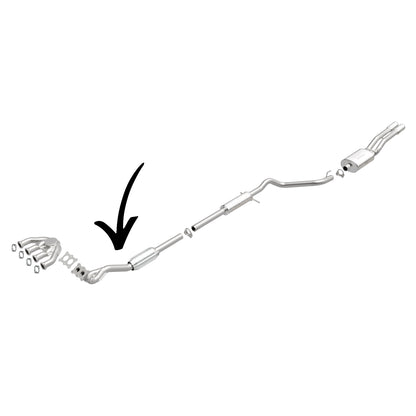 Volkswagen Beetle 2.0L (1998-2000) V4 Catalytic Converter With Dual Flex