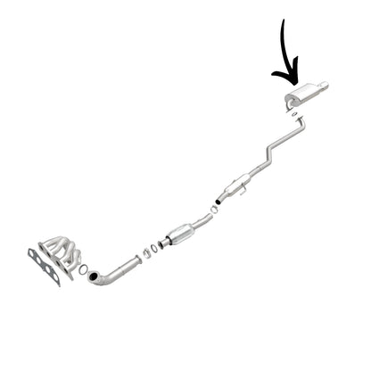 Silencieux pour Chevrolet Prism 1.8L (1998-2002) 