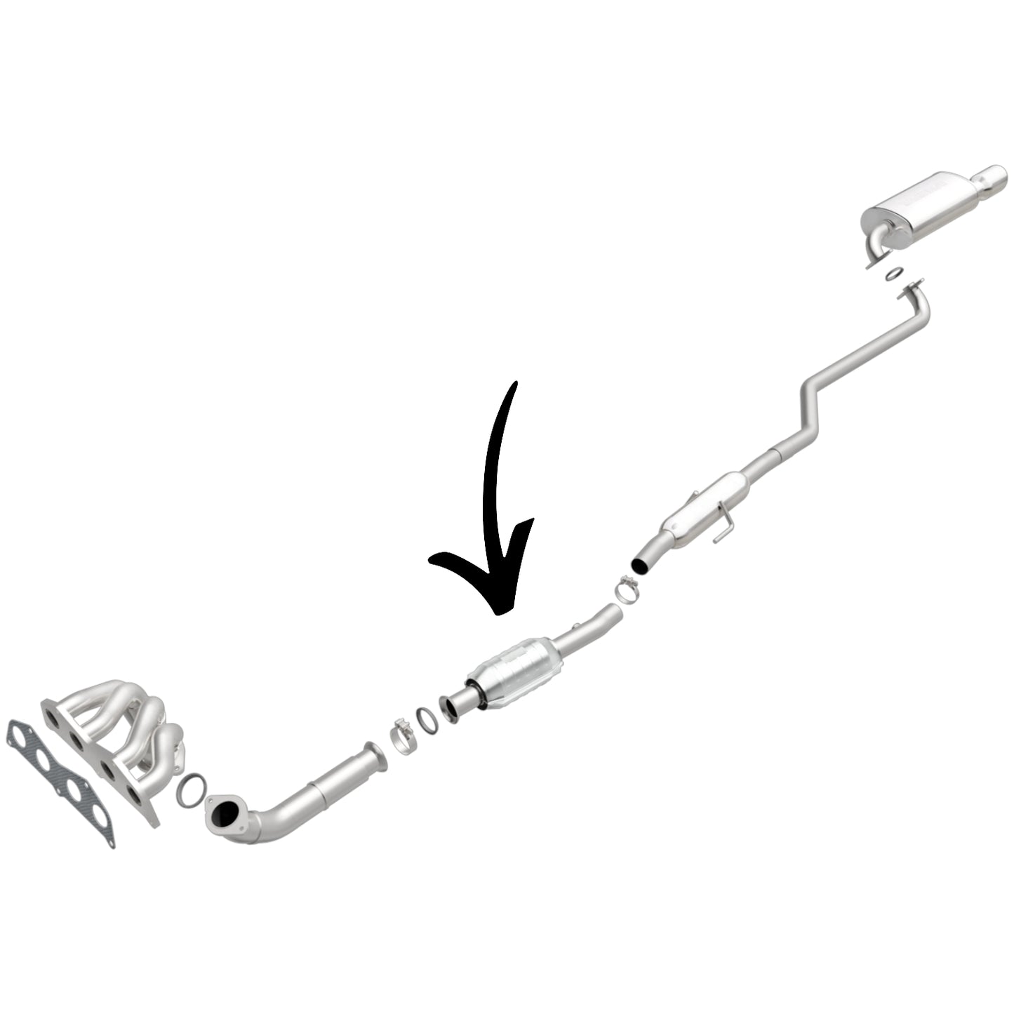 Fits 1998 To 2002 Chevrolet Prizm 1.8L Catalytic Converter