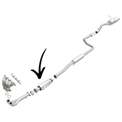 Acura EL 1.6L 1999-2000 FWD Catalytic Converter