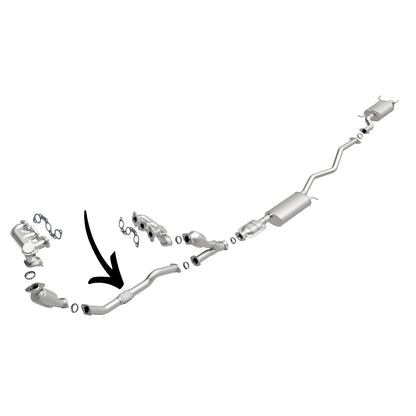 Tuyau flexible avant pour Lexus RX300 3.0L (1999-2003)