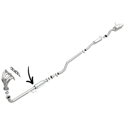 Convertisseur catalytique pour Honda Civic 1.7L 2001-2005