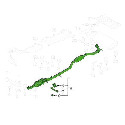Mitsubishi Outlander Sport 2.4L 2015-2024 Complete exhaust
