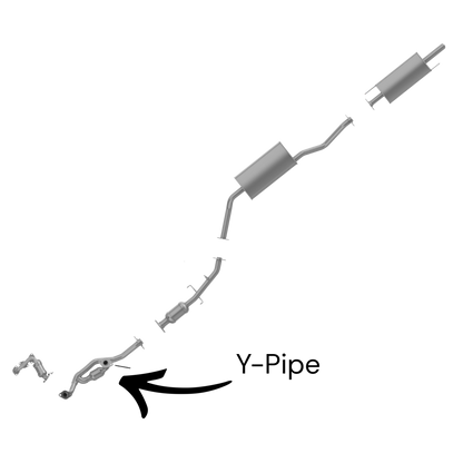 Toyota Sienna 3.0L 1998-2000 Flex Y Pipe