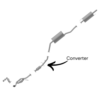 Toyota Sienna 3.0L 1998-2000 Catalytic Converter