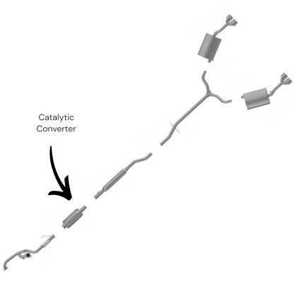 Cadillac DeVille 4.6L 2000-2005 Catalytic Converter