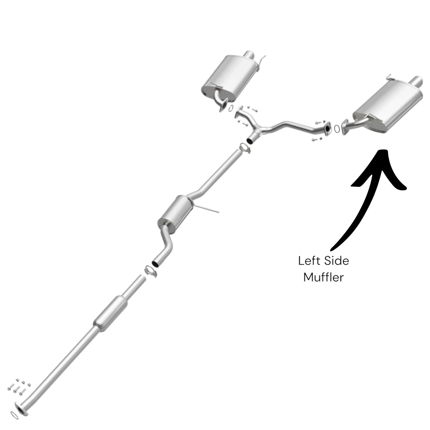 Acura CL 3.2L (2001-2003) Driver Side Muffler