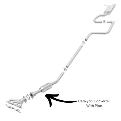 Convertisseur catalytique flexible pour Chrysler PT Cruiser 2.4L (2001-2009) 