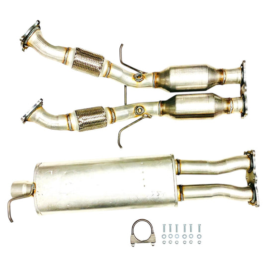 Convertisseur catalytique flexible et silencieux intermédiaire pour Land Rover LR2 3.2L (2008-2012)