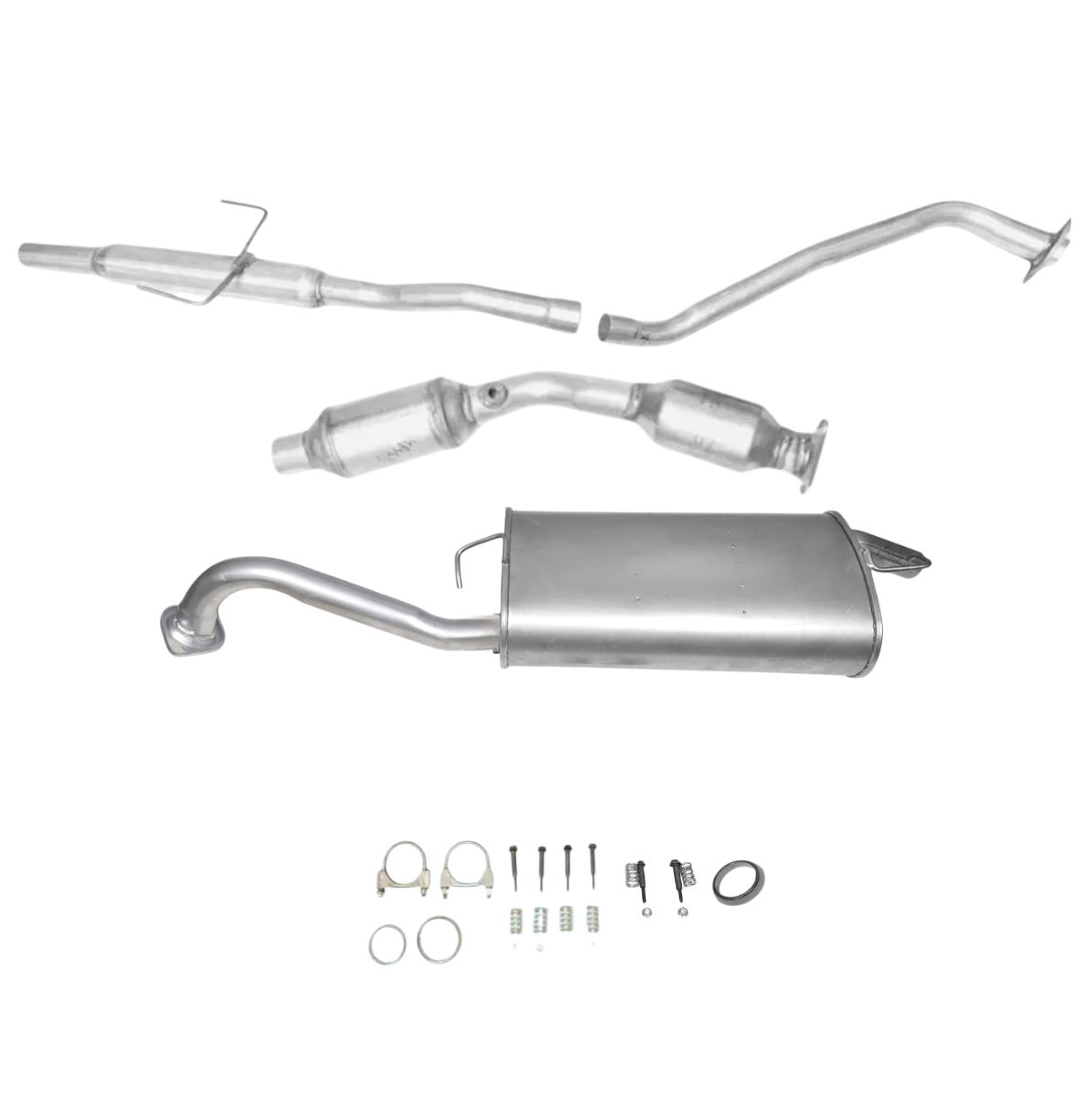 Toyota Corolla 1.8L (2009-2013) (Except S and XRS Sub-Model) Converter with Resonator & Muffler